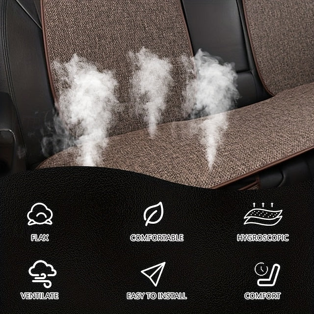 Car Linen Non-Slip Dirt-Resistant Washable Universal Seat Cushion