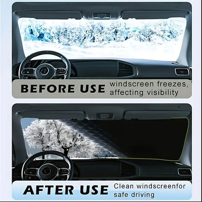 Car Durable Oxford Windshield UV Protection Snow Sunshade Windshield