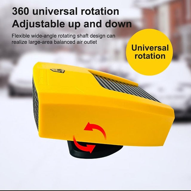 Car Truck Electric Warm Heater Windshield Snow Defogging