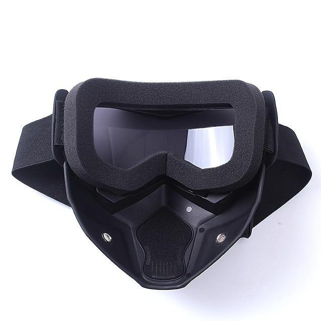 Motorcycle Camping CS Stay Protected Goggle Mask Tactical Full Face Shield