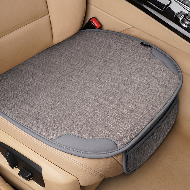 3pc Waterproof Universal Anti-Slip Seat Cushion Cover for Front Car Seats