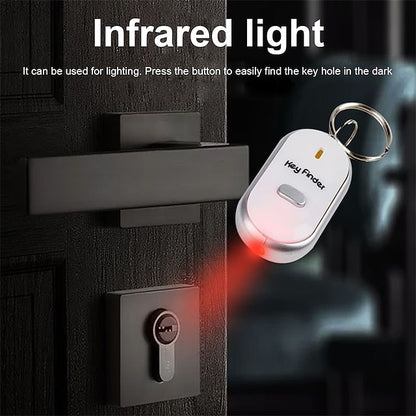 Key Finder Flashing Beeping Sound Control Alarm Anti-Lost Locator Finder