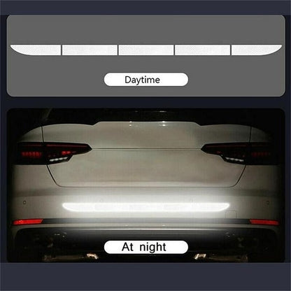 5pcs/set Car Reflective Stickers Waterproof Warning Decals Stickers