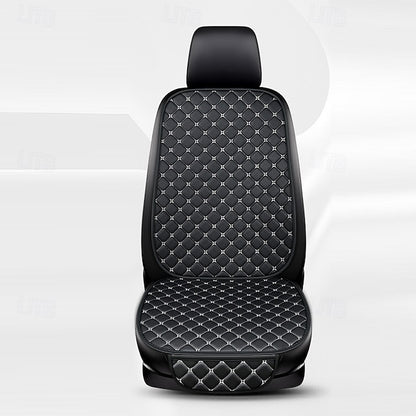 1 Set Leather General Car Minimalism  Durable Four Seasons Seat Cushion