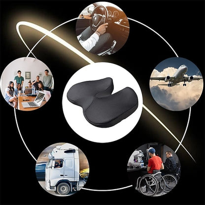 Car Larger Size Memory Foam  Increased Comfort Truck Office Chair Seat Cushion