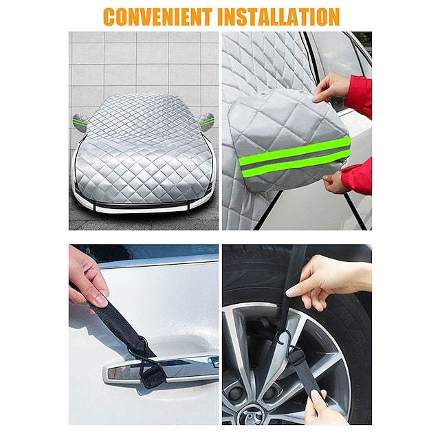 Car Front Windshield Snow Shield Anti-Freeze Thickened Protection Cover