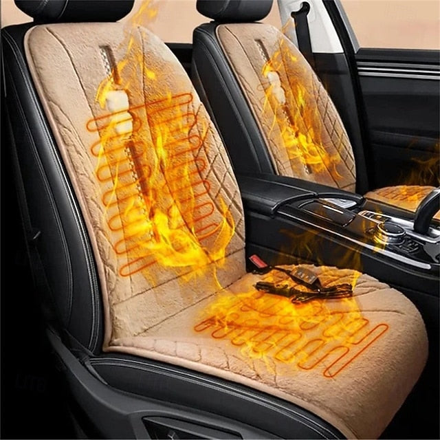 12V Universal Car  Electric Heated Winter Warmer Seat Cushion