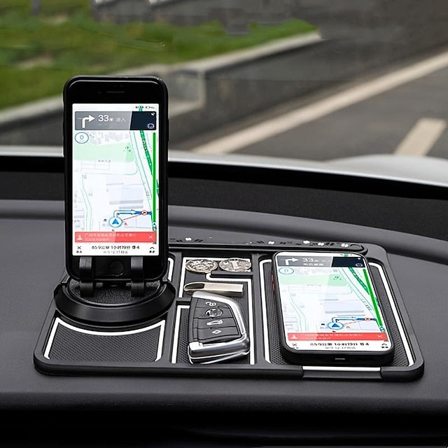 Multi-Functional Car Anti-Slip Mat Auto Phone Holder Non Slip Silicone Dashboard
