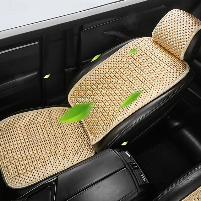 Car Summer Simple Versatile Front Single Comfortable Breathable Seat Cushions