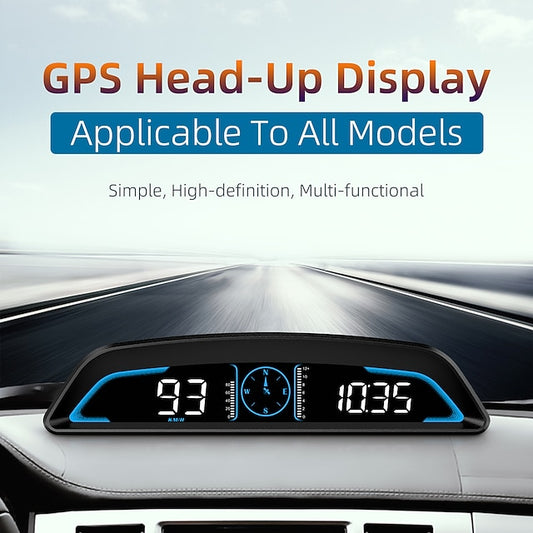 Car Digital GPS Head-up Display Speedometer Universal Headset  5.5 Inch