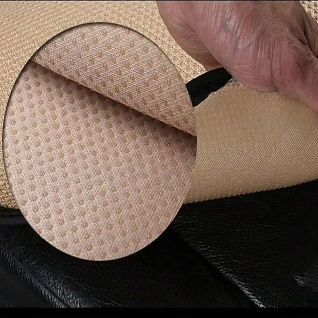 3 Piece Set Summer Car Ice Silk  Backless Cool Seat Cushion