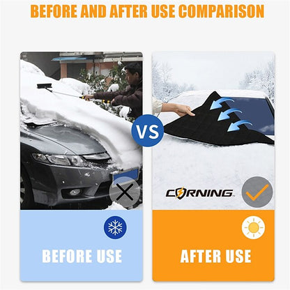 Car Front Windshield Snow Shield Anti-Freeze Thickened Protection Cover