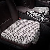 Car Summer Cooling Breathable Universal Anti-Slip Woven Seat Pad Seat Cushion