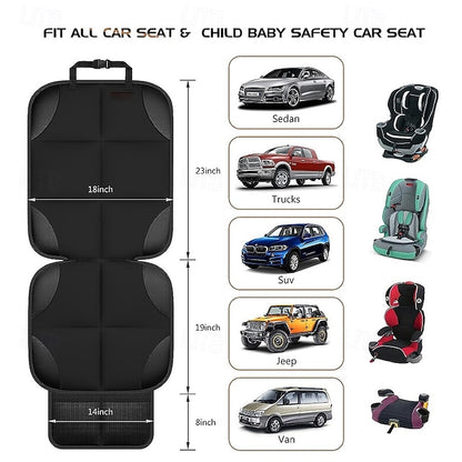 Car Waterproof Anti Slip Mesh Seat Protector Leather Thick Seat Cushion Pad