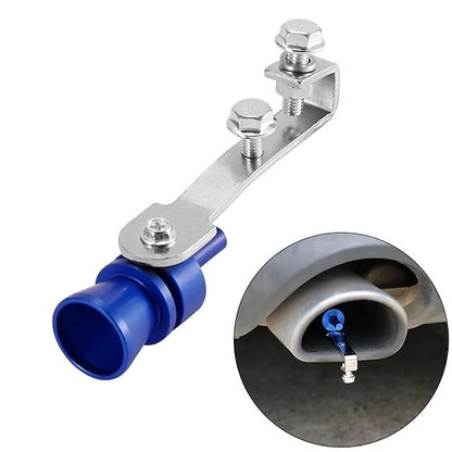 2 Pcs Universal Sound Simulator Car Exhaust Pipe Turbo Whistle  Muffler Auto Parts