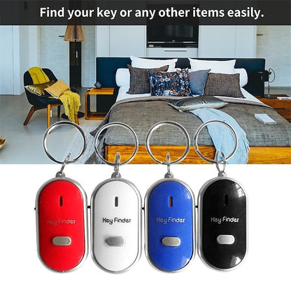 Key Finder Flashing Beeping Sound Control Alarm Anti-Lost Locator Finder