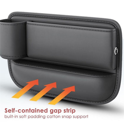 Multifunction Seat Gap Storage Bag Seat Gap Filler With Phone Cup Organizer