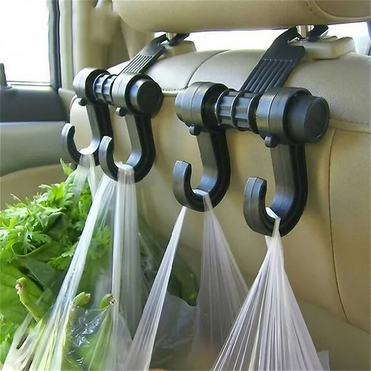 5 Pcs/set Universal Car Seat Back Storage Hook Sundries Holder Multifunction Organizer