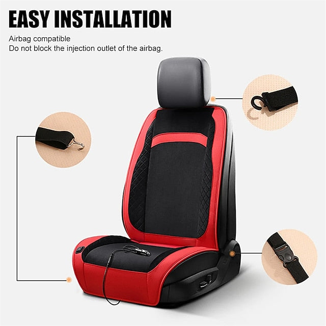 Car Heated Winter Warm Fast Heating Pad Washable Universal Seat Cushion