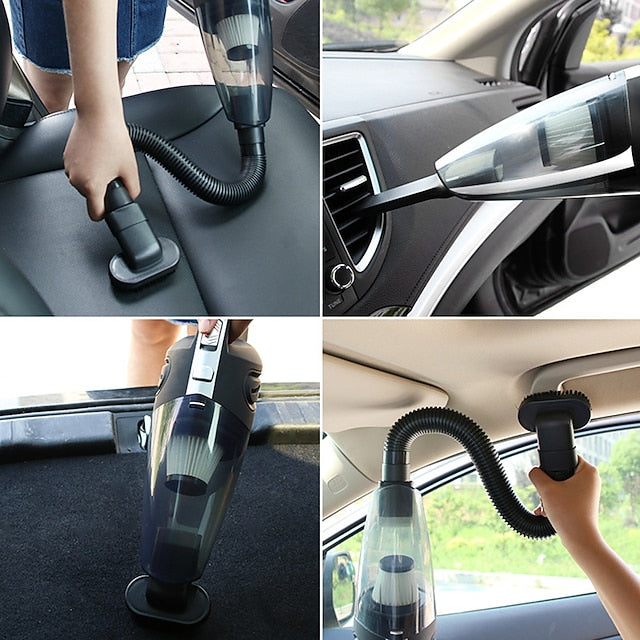 Portable Handheld Rechargeable Wireless Quick Charge Car Vacuum Cleaner