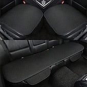 3 Piece Set Summer Car Ice Silk  Backless Cool Seat Cushion