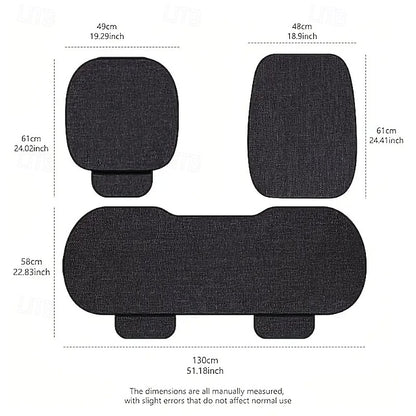 Car Linen Non-Slip Dirt-Resistant Washable Universal Seat Cushion