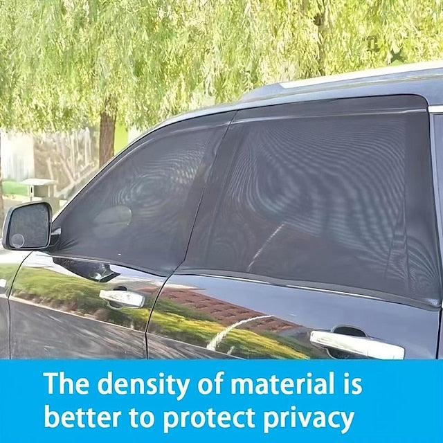 4 Pcs/set Car Window Anti-Mosquito Curtain Sunshade Privacy Protection