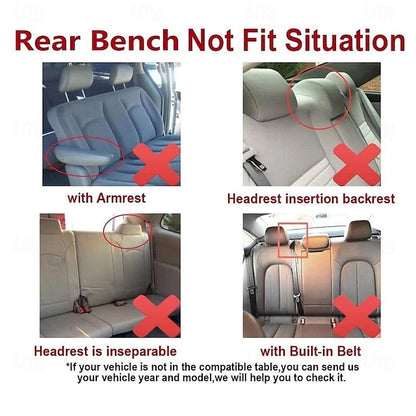 2 Pcs/Set Universal Car Seat Front Set Breathable Seat Protectors