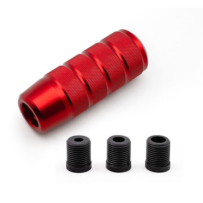 Universal Non-Slip Aluminum Matte JDM Knurled Shift Knob GM Manual Transmission