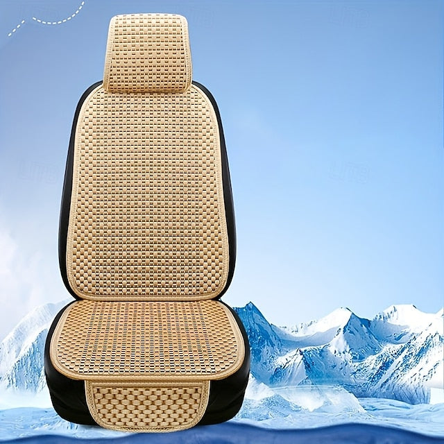 Car Summer Simple Versatile Front Single Comfortable Breathable Seat Cushions