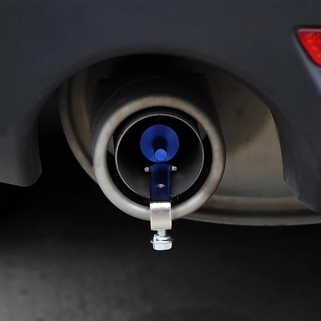 2 Pcs Universal Sound Simulator Car Exhaust Pipe Turbo Whistle  Muffler Auto Parts