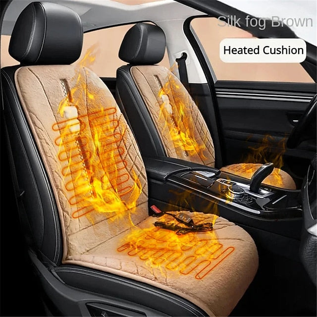 12V Universal Car  Electric Heated Winter Warmer Seat Cushion
