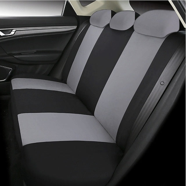 9 Pcs/set Universal Car Seat Covers Full Set Breathable Seat Protectors