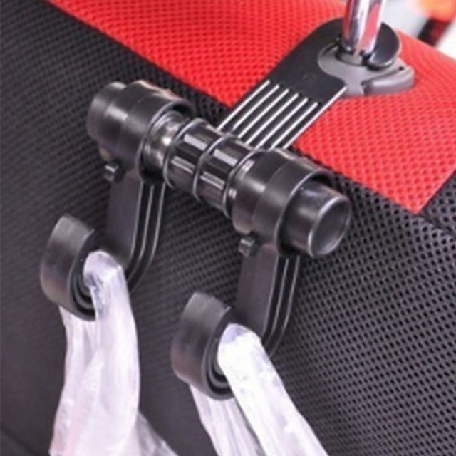 5 Pcs/set Universal Car Seat Back Storage Hook Sundries Holder Multifunction Organizer