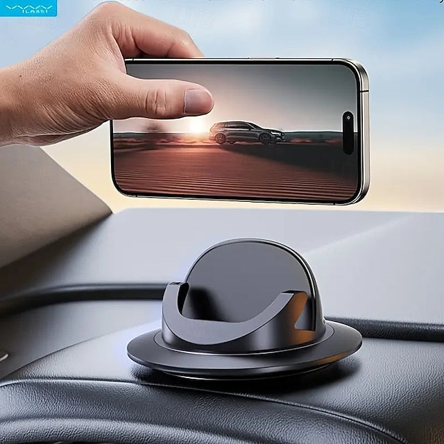 Car Mount Dashboard 360 Rotating Silicon Anti-Slip Desktop Phone Stand Holder