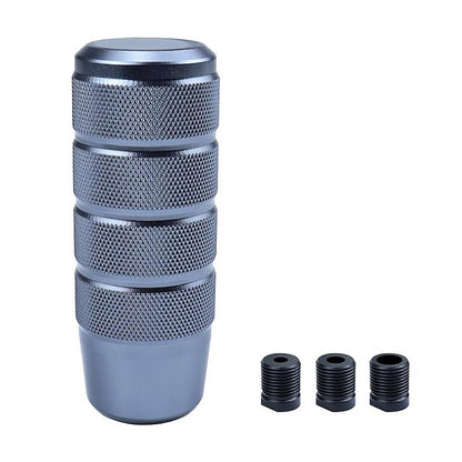 Universal Non-Slip Aluminum Matte JDM Knurled Shift Knob GM Manual Transmission