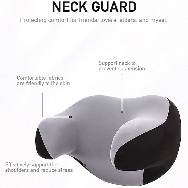 Car Seat Headrest Pillow Ergonomic Design Memory Foam Neck Support