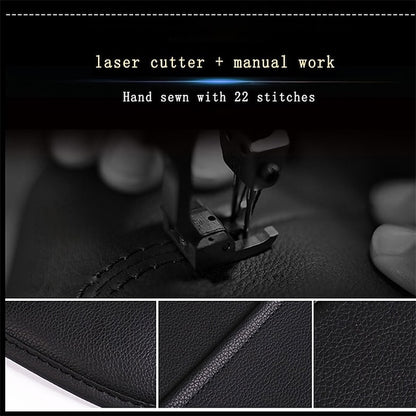 2 Pack Car Seat Back Organizer PU Leather Seat Protector Organizer