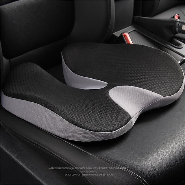 Car Larger Size Memory Foam  Increased Comfort Truck Office Chair Seat Cushion