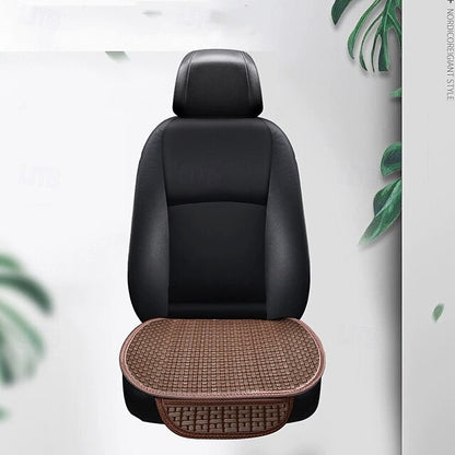 Car Summer Cooling Breathable Universal Anti-Slip Woven Seat Pad Seat Cushion