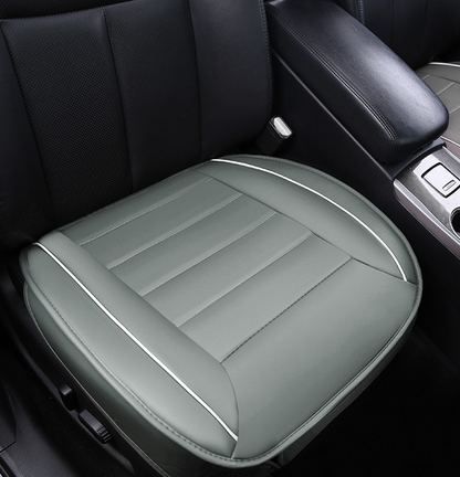 Full Surround Front Car Seat Cover Leather Pad Mat Auto Chair Cushion Protector