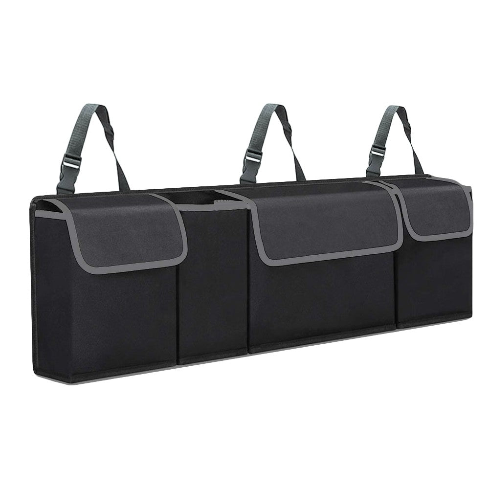 Car Trunk Organizer Oxford Interior Accessories Back Seat Storage Bag 4 Pocket