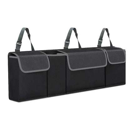Car Trunk Organizer Oxford Interior Accessories Back Seat Storage Bag 4 Pocket