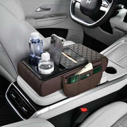 Car Armrest Cushion Cover Center Console Mat Storage Pad Storage Interior