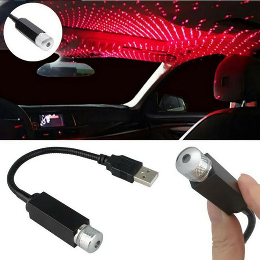 USB Car Interior Accessories Atmosphere Star Sky Lamp Ambient Star Night Light