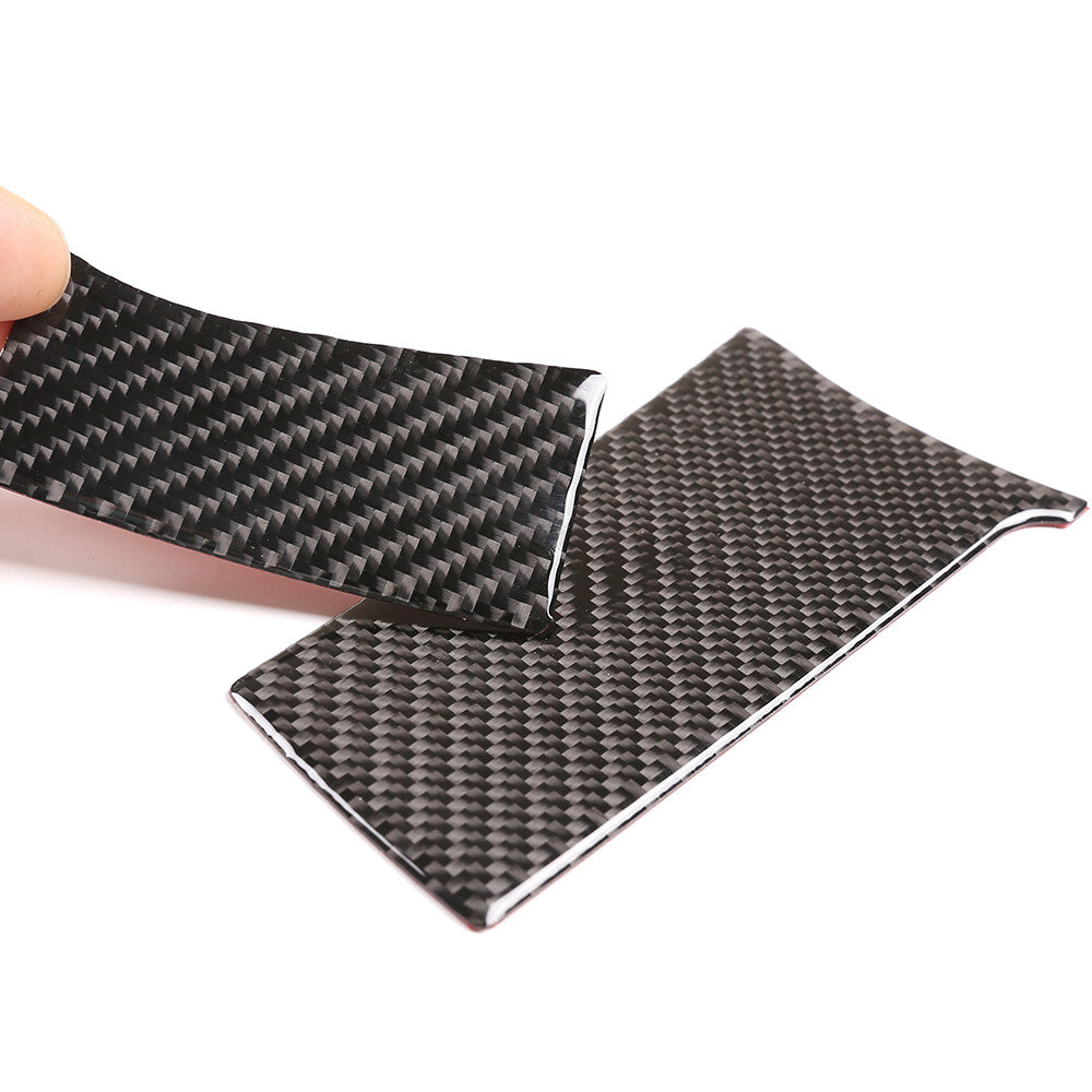 Carbon Fiber Center Dashboard Console Cover Trim For Honda Civic 2016-2019
