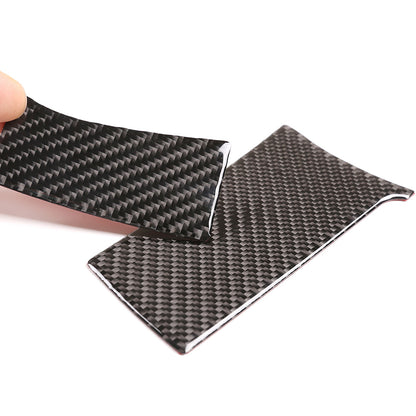 Carbon Fiber Center Dashboard Console Cover Trim For Honda Civic 2016-2019