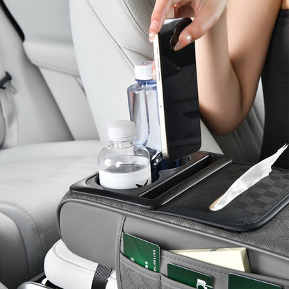 Car Armrest Cushion Cover Center Console Mat Storage Pad Storage Interior