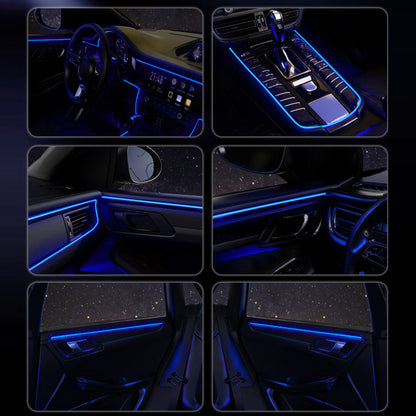 Car Ambient Lights For Hyundai LED Car Interior Light Strip Neon Accessories USA