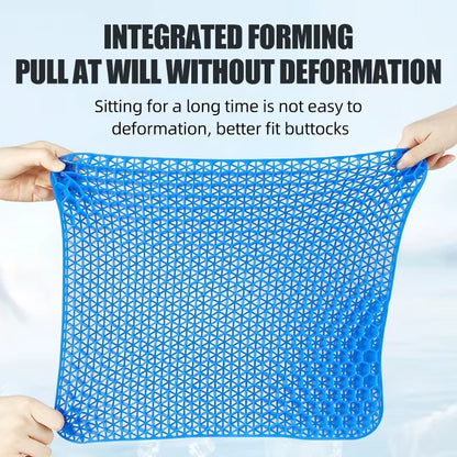 Car Honeycomb Cooling Gel Support  Crate Cushion Non-Slip Seat Cushion